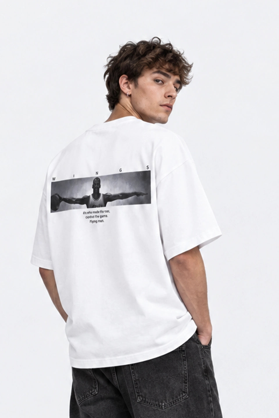 Camiseta Fliying man Original Wings