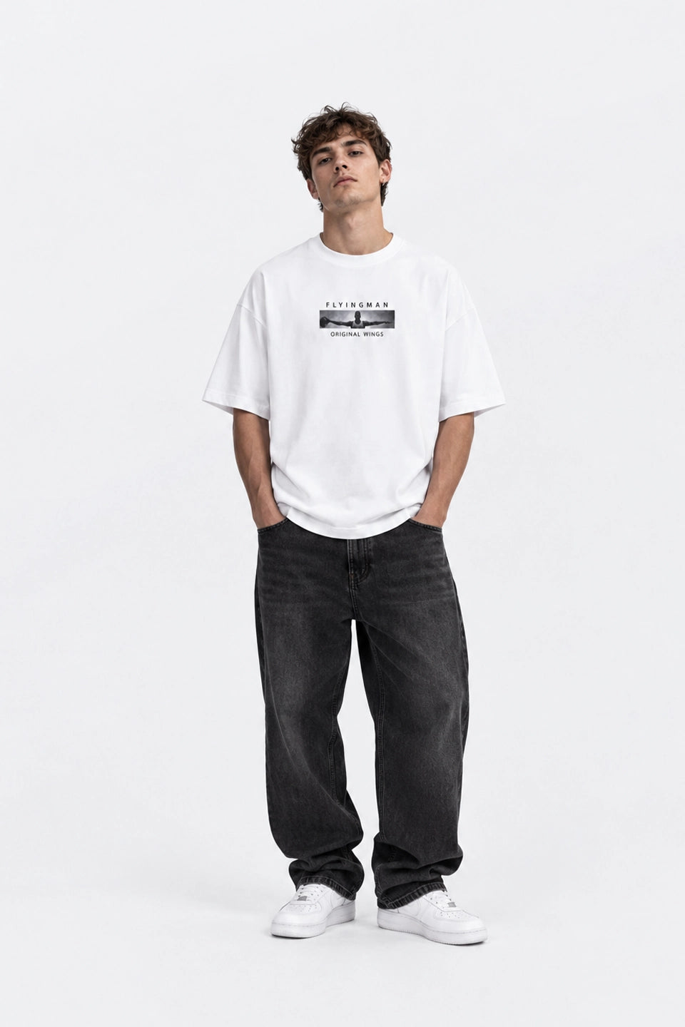 Camiseta Fliying man Original Wings