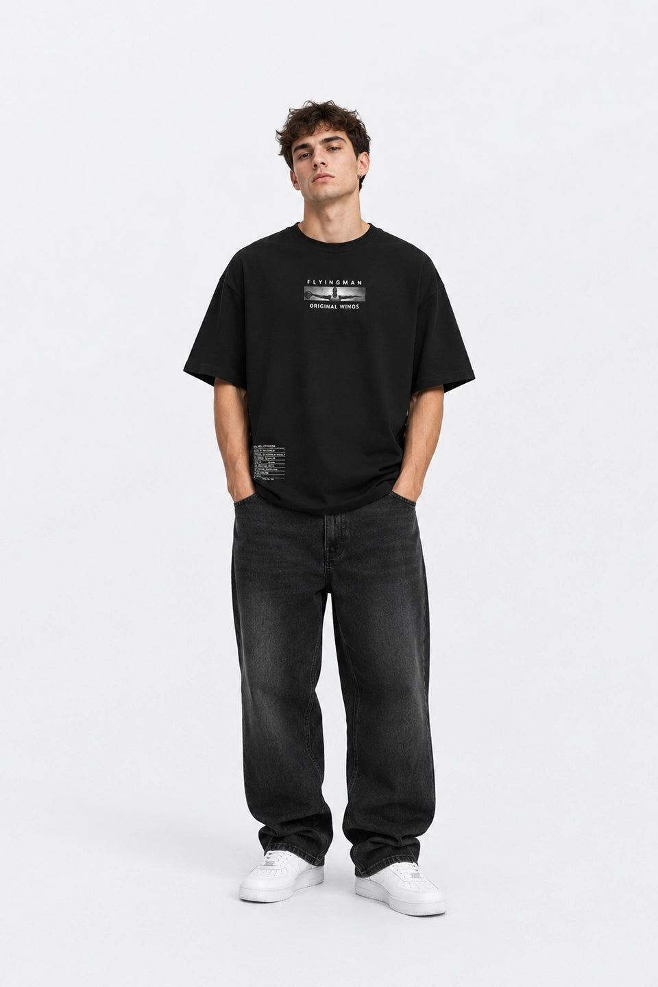 Camiseta Fliying man Original Wings