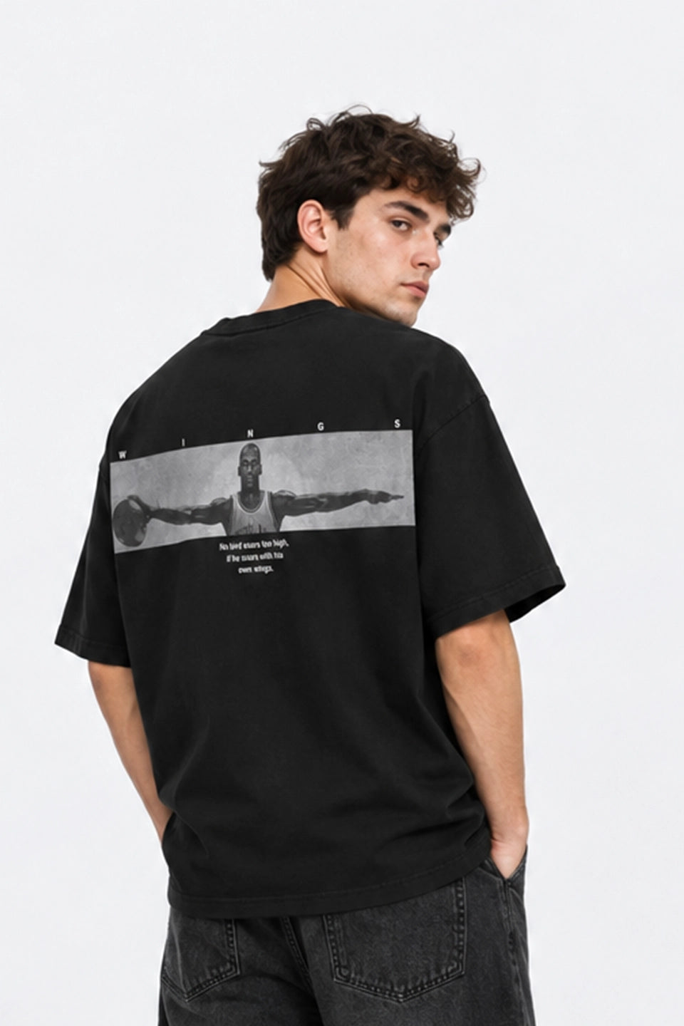 Camiseta Fliying man Original Wings