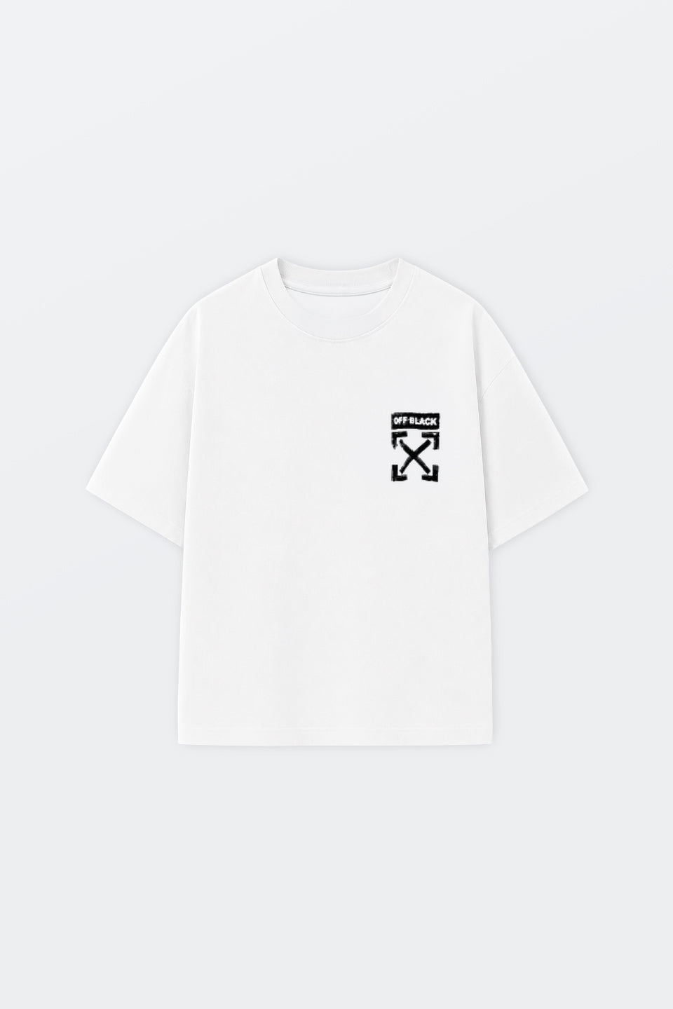 Camiseta Off-Black Oversize