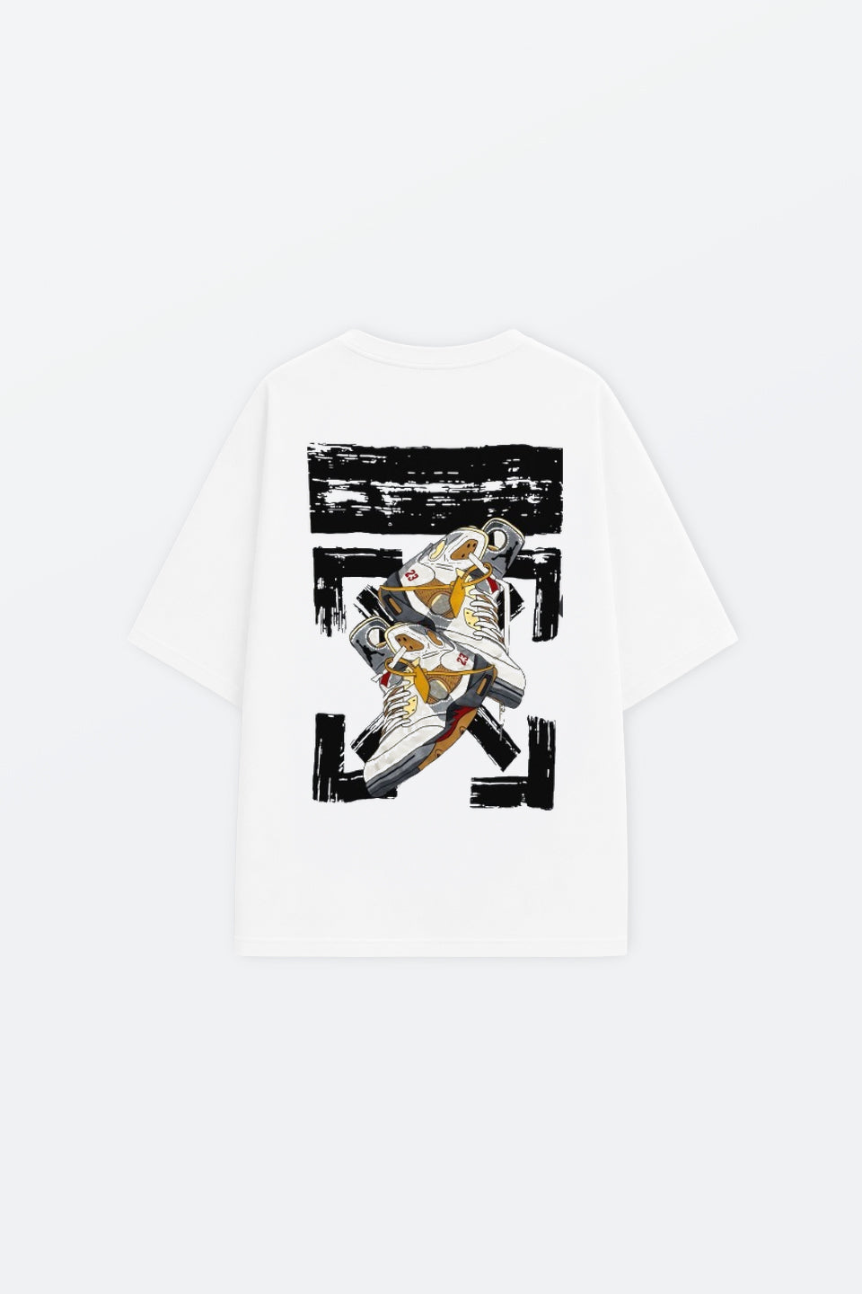 Camiseta Off-Black Oversize