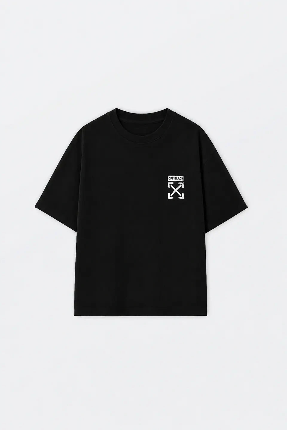 Camiseta Off-Black Oversize