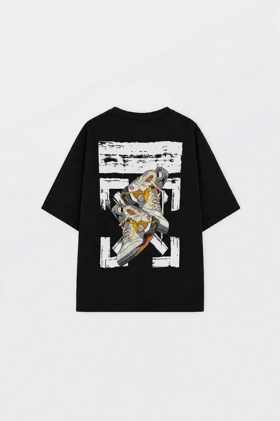 Camiseta Off-Black Oversize