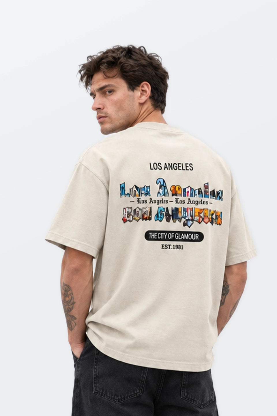 Camiseta Los Angeles T-shirt Regular
