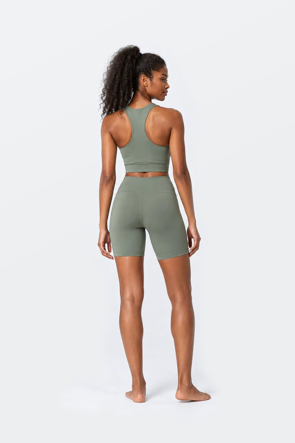 Conjunto deportivo top corto