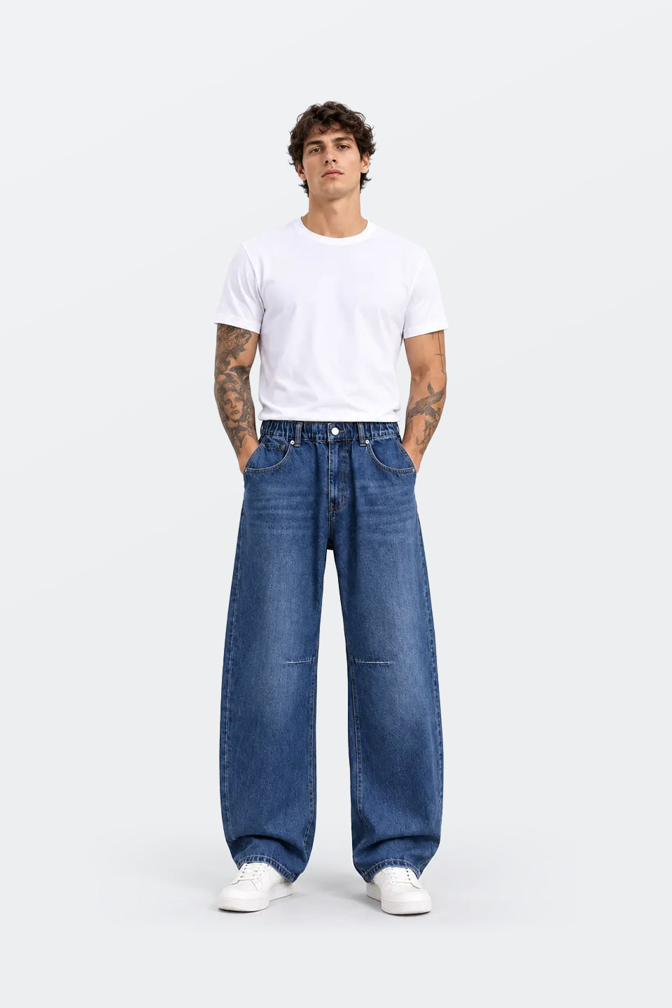 Pantalón vaquero Barrel MT339