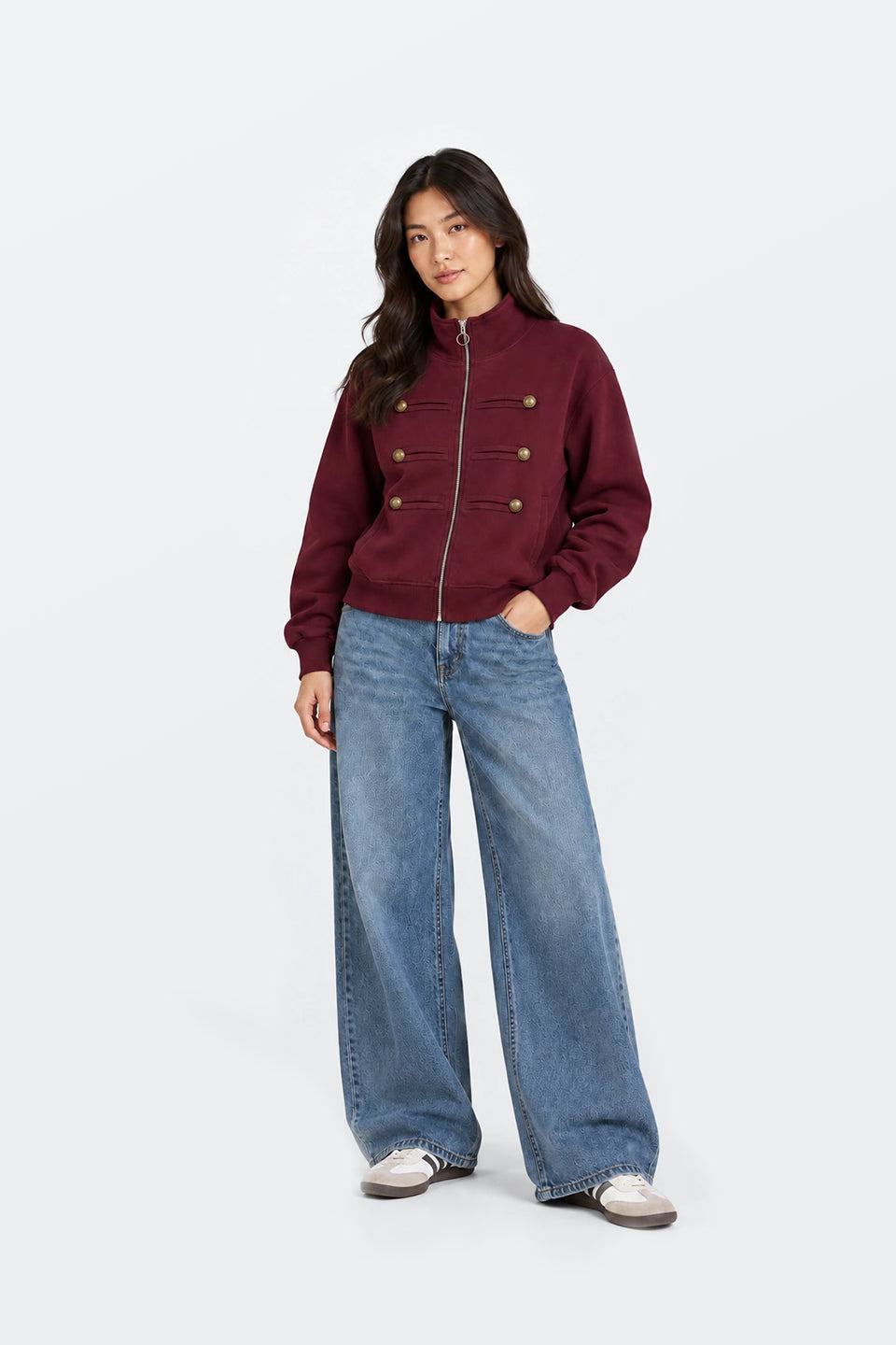 Chaqueta tipo sudadera