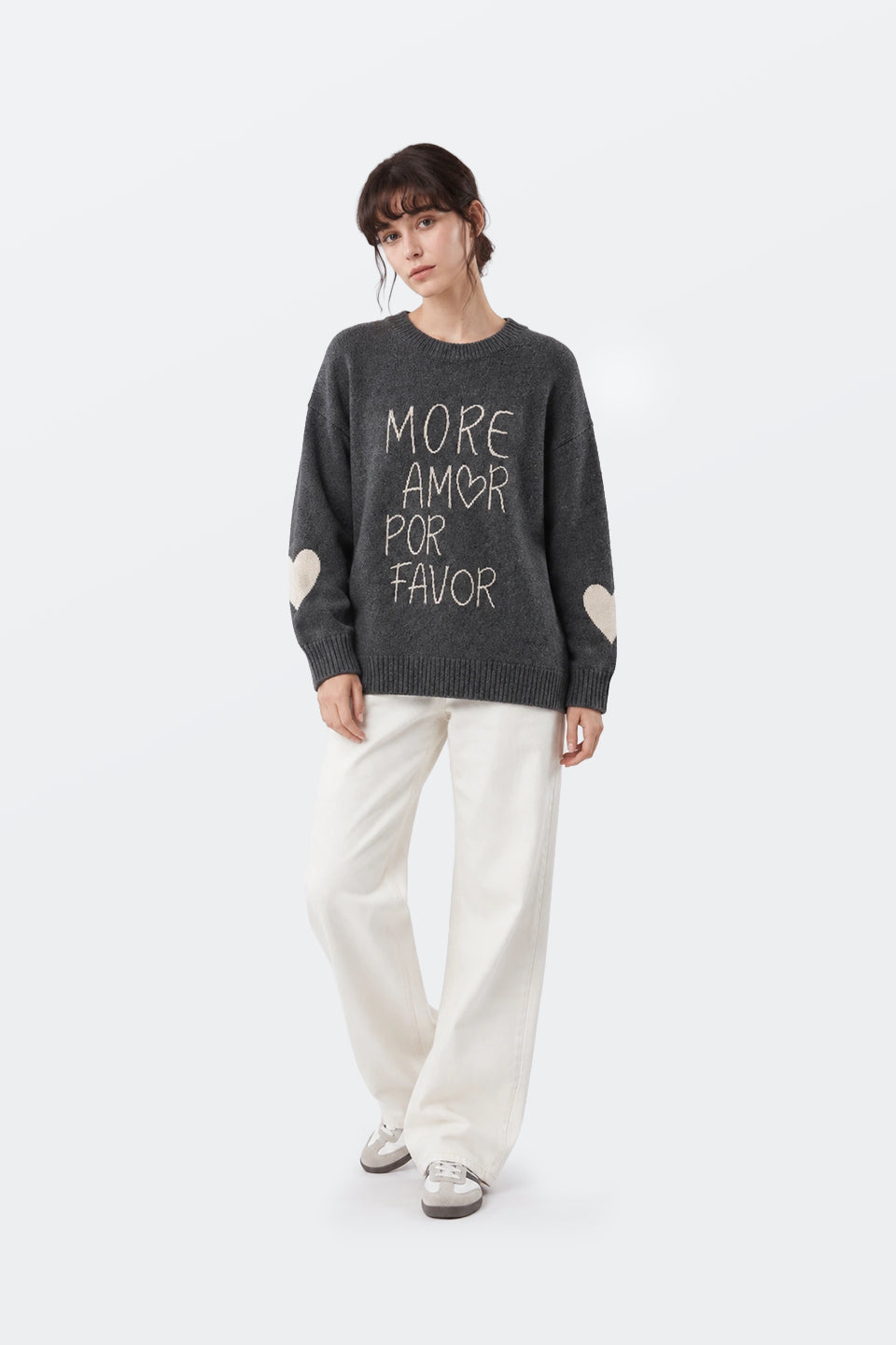 Jersey corazones oversize
